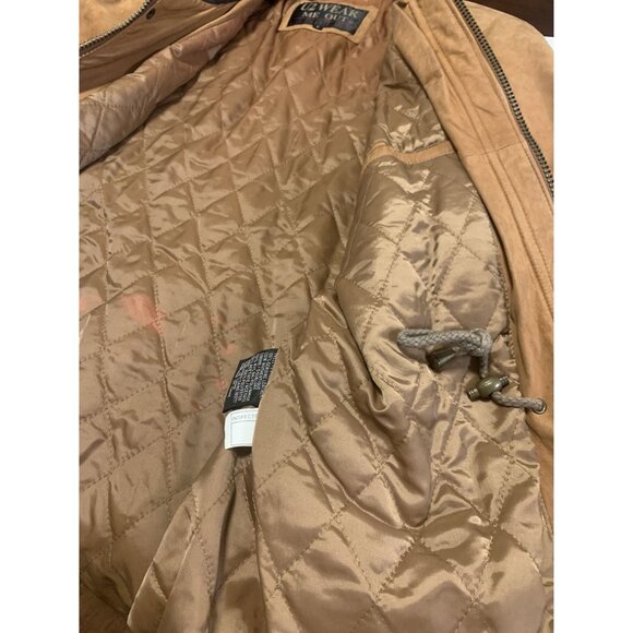 U 2 Wear Me Out Leather Lined Utility Coat Size S - Picture 8 of 10